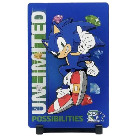 Sonic The Hedgehog FiGGYZ gyűjthető hűtőmágnes OGz Sonic 35th Anniversary 9 cm termékfotó