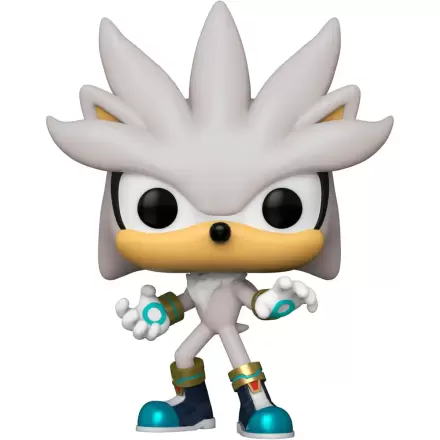 Sonic The Hedgehog Funko POP! Games Vinyl figura Silver The Hedgehog(GW) 9 cm termékfotó
