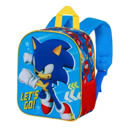 Sonic The Hedgehog Go 3D táska hátizsák 31cm termékfotója