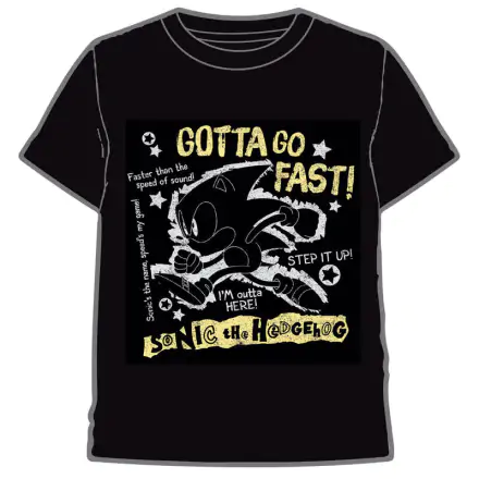 Sonic The Hedgehog Go Fast felnőtt póló termékfotó