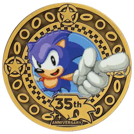 Sonic the Hedgehog Gyűjthető érme 35th Anniversary Limitált kiadás termékfotó