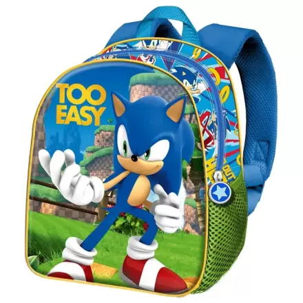 Sonic the Hedgehog könnyedén 3D táska hátizsák 30cm termékfotó