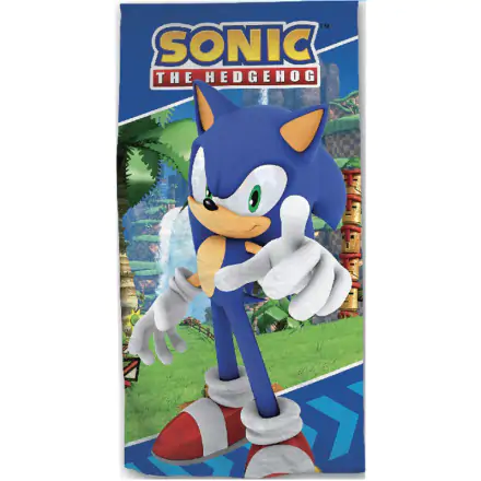 Sonic The Hedgehog mikroszálas strand törölköző termékfotó