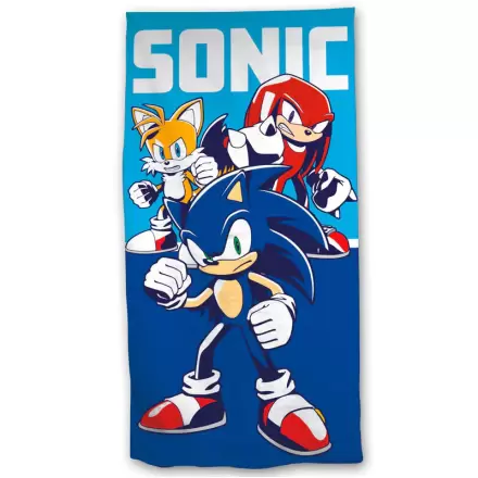 Sonic The Hedgehog mikroszálas strand törölköző termékfotó