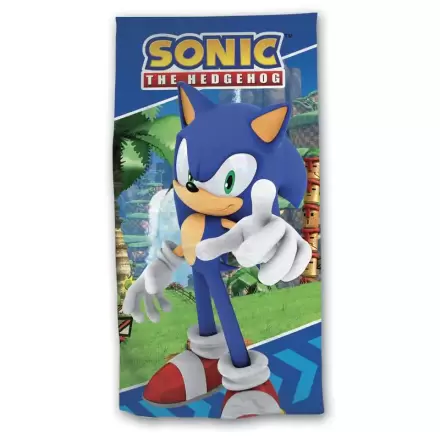 Sonic The Hedgehog microfibre beach towel termékfotója