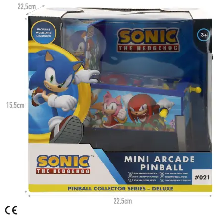 Sonic the Hedgehog mini arcade pinball flipper termékfotó