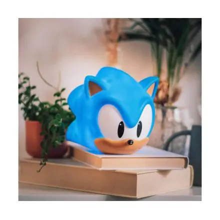 Sonic the Hedgehog Mood Sonic Head lámpa 12 cm termékfotója