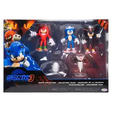 Sonic - The Hedgehog Movie 3 Wave 1 6 db-os Mini figura csomag 6 cm termékfotója