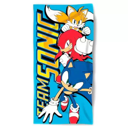Sonic The Hedgehog pamut strand törölköző termékfotója
