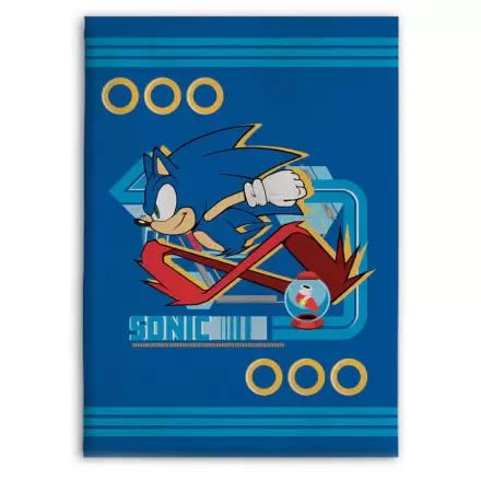 Sonic the Hedgehog pléd takaró termékfotó