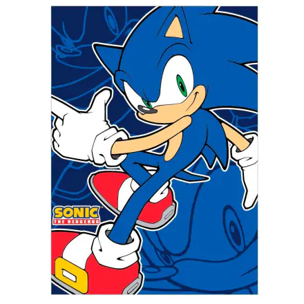 Sonic the Hedgehog pléd takaró termékfotója