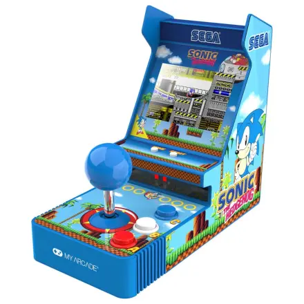 Sonic The Hedgehog Portable Retro Arcade Joystick Player hordozható mini arcade játékgép termékfotó