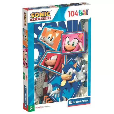 Sonic the Hedgehog puzzle 104db-os termékfotó