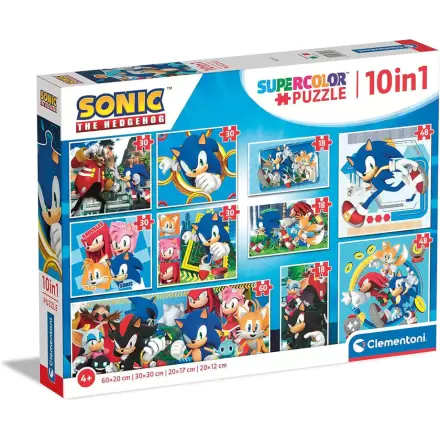 Sonic the Hedgehog puzzle 18+30+48+60 db-os termékfotó
