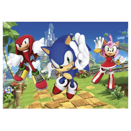 Sonic The Hedgehog puzzle 3x48db-os termékfotója