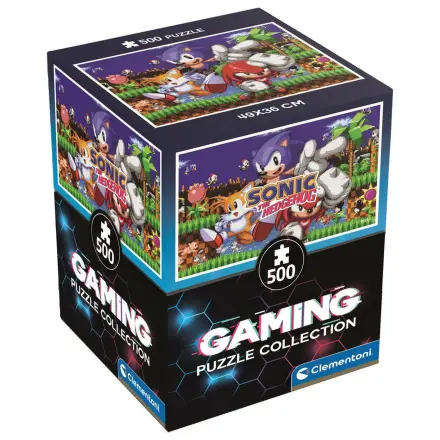 Sonic The Hedgehog puzzle 500db-os termékfotó