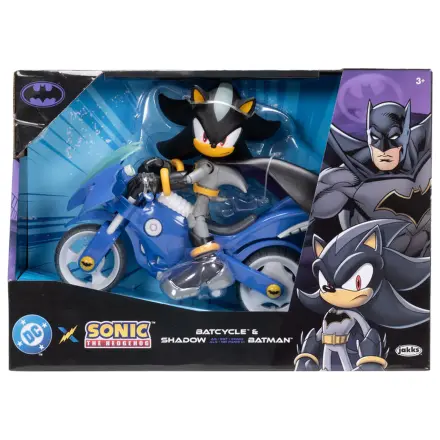 Sonic The Hedgehog Shadow with Batcycle figura 12cm termékfotó