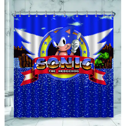 Sonic the Hedgehog Classic zuhanyfüggöny termékfotó