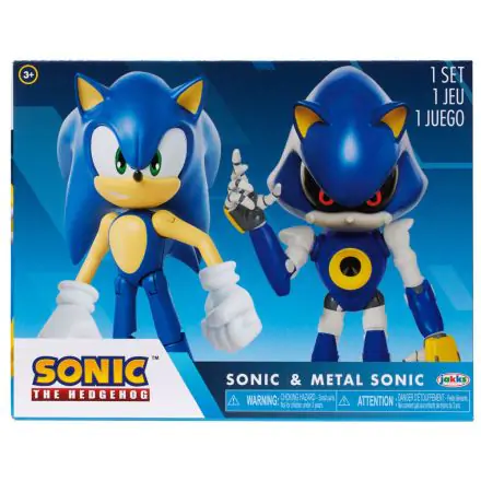 Sonic The Hedgehog Sonic & Metal Sonic figura csomag 10cm termékfotó
