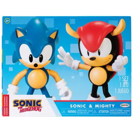 Sonic The Hedgehog Sonic & Mighty Sonic figura csomag 10cm termékfotója