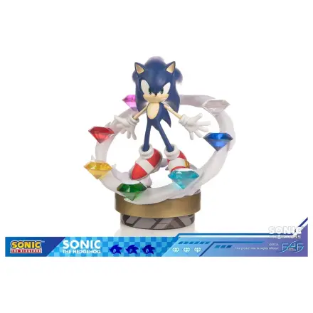 Sonic The Hedgehog Sonic Frontiers Sonic gyanta szobor figura 42 cm termékfotó
