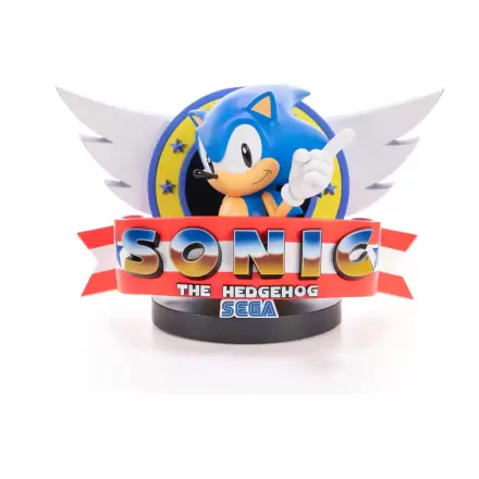 Sonic the Hedgehog Sonic Title Screen szobor figura 21 cm termékfotó