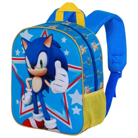 Sonic the Hedgehog Star 3D táska hátizsák 31cm termékfotó