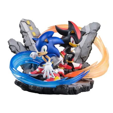 Sonic the Hedgehog Super Situation Figure Sonic Adventure 2 szobor figura 21 cm termékfotó