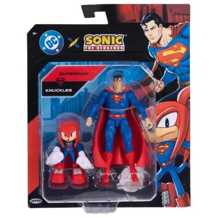 Sonic The Hedgehog Superman & Sonic Knuckles figurák termékfotó