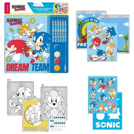 Sonic The Hedgehog színező csomag termékfotó