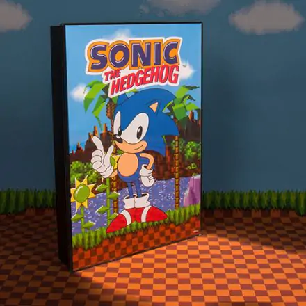 Sonic the Hedgehog világító poszter termékfotója