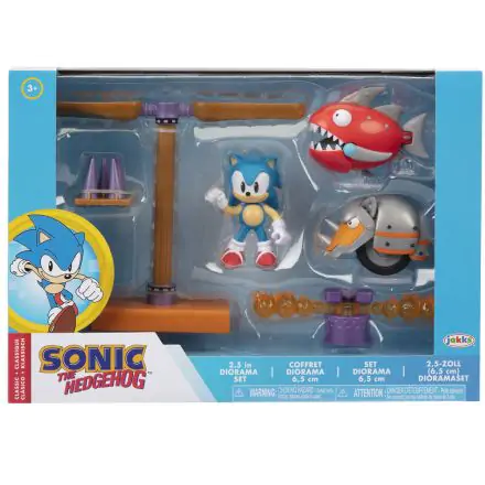 Sonic The Hedgehog wave 2 diorama csomag 6cm termékfotója