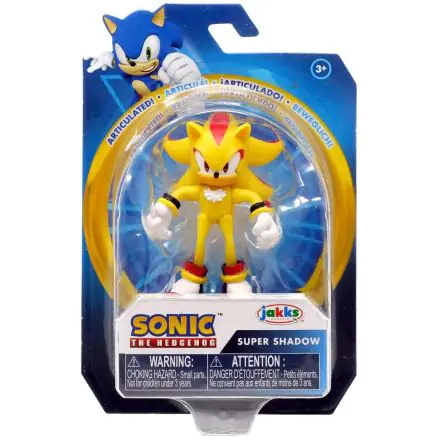 Sonic the Hedgehog Wave 7 Super Shadow figura 6 cm termékfotó