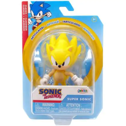 Sonic the Hedgehog Wave 7 Super Sonic figura 6 cm termékfotó