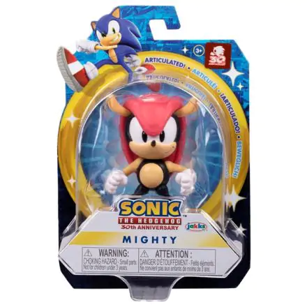 Sonic The Hedgehog Wave 9 Mighty figura 6 cm termékfotó