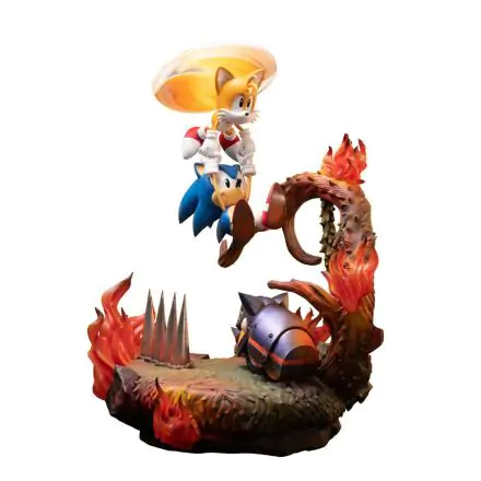 Sonic the HedgehogSonic & Tails szobor figura 51 cm termékfotó