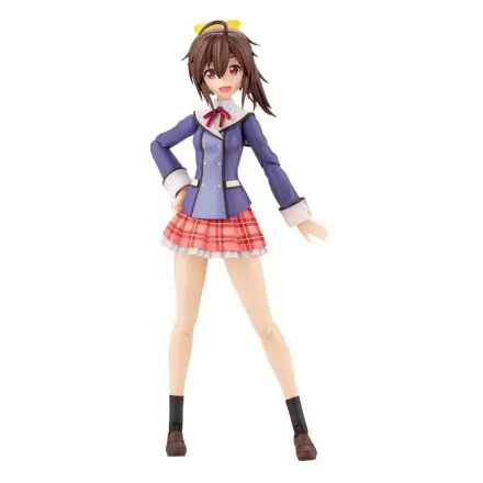 Sousai Shojo Teien 1/10 Ao Gennai Wakaba Girls' High School Winter Clothes Műanyag modell készlet 16 cm termékfotója