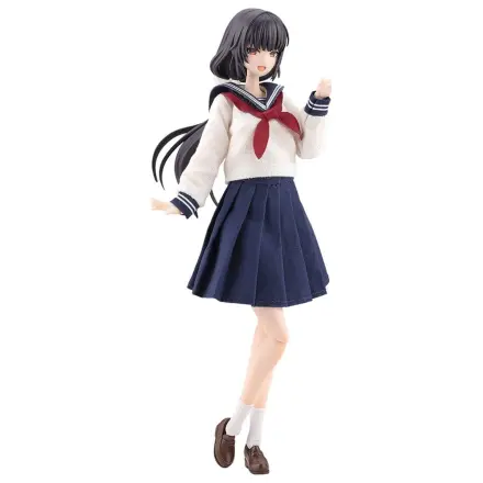 Sousaishojoteien műanyag modell készlet 1/10 Kiru Pla Kuon Yakushiji Touou High School Uniform 16 cm termékfotó