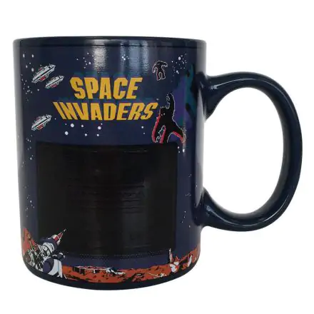 Space Invaders hőre változó bögre termékfotó