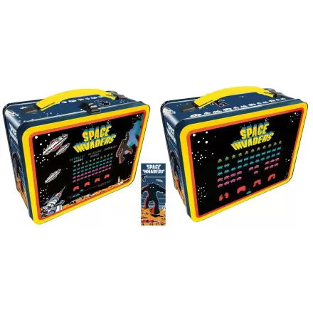 Space Invaders Tin Tote fém tároló doboz termékfotó