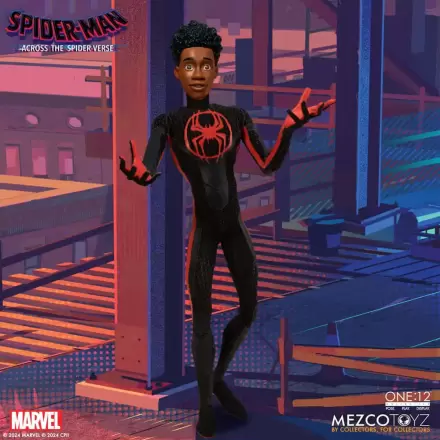 Spider-Man Actionfigur 1/12 Miles Morales 17 cm termékfotója