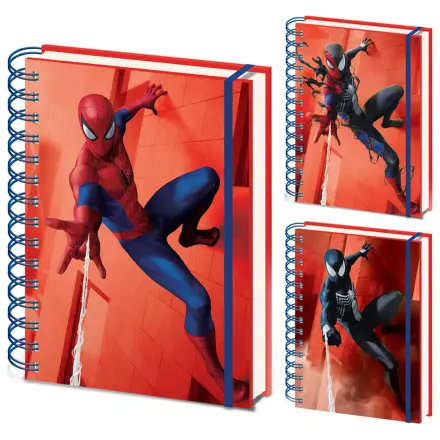 Spider-Man A5 3D lenticular jegyzetfüzet termékfotó