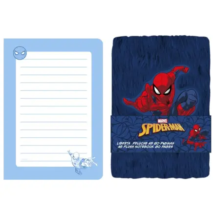 Spider-Man A5 plüss jegyzetfüzet termékfotó