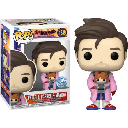 Spider-Man: Across the Spider-Verse Funko POP! Vinyl figura Peter B. Parker & Mayday 9 cm termékfotó
