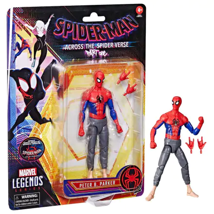 Spider-Man: Across the Spider-Verse Marvel Legends Peter B. Parker akciófigura 15 cm termékfotója