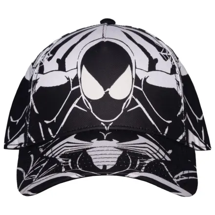 Spider-Man Black & White All-over-Print Baseball sapka termékfotó