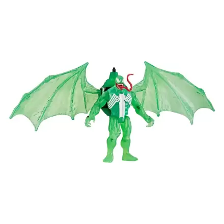 Spider-Man Epic Hero Series Web Splashers Green Symbiote Hydro Wing Blast akciófigura 10 cm termékfotója