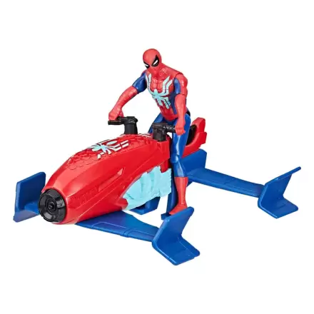 Spider-Man Epic Hero Series Web Splashers Spider-Man Hydro Jet Blast akciófigura 10 cm termékfotó