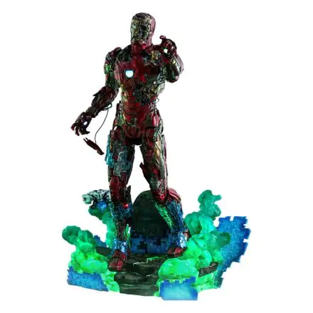 Spider-Man: Far From Home MMS PVC 1/6 Mysterio's Iron Man Illusion akciófigura 32 cm termékfotó