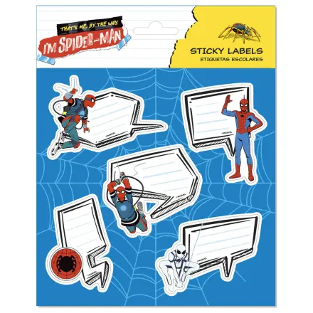 Spider-Man füzetcímke termékfotó